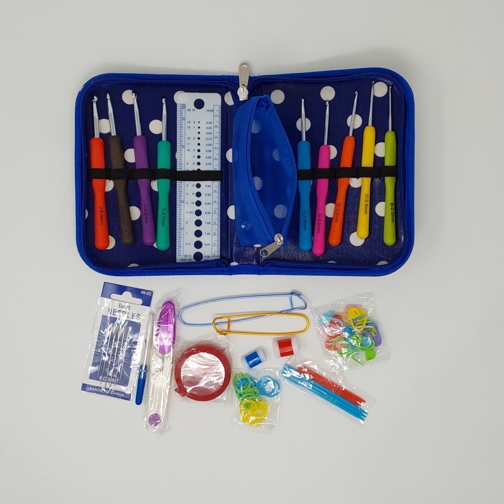 Crochet Needles, Accessories and Organizer